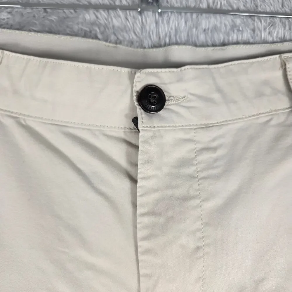 Mens Faherty Stretch All Day Khaki Chino Shorts